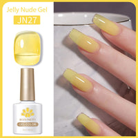 Nail Polish Transparent Color UV Polish Jelly Phototherapy Plastic