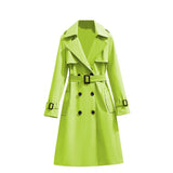 Mid-length Temperament Casual Trench Coat