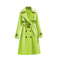 Mid-length Temperament Casual Trench Coat