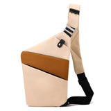 One Shoulder Canvas Chest Bags