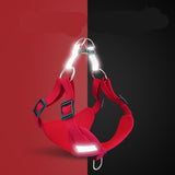 Reflective Pet Dog Vest Harness Set