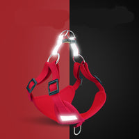Reflective Pet Dog Vest Harness Set