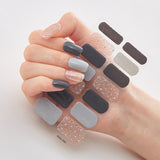 Bronzing Laser Nail Polish Film Fashion Nail Stickers