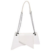 Leather Glossy Stone Pattern Pouch