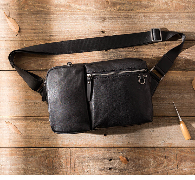 Leather Men's Shoulder Bag