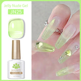 Nail Polish Transparent Color UV Polish Jelly Phototherapy Plastic