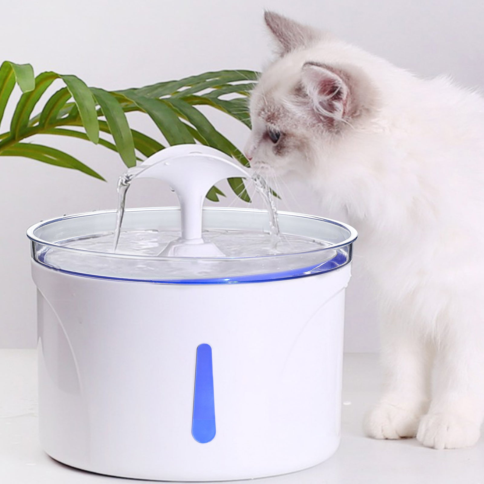 Automatic Water Circulating Basin Pet Feeder
