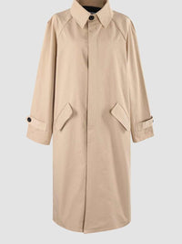 Nerazzurri Men's Duster Lapel Single Breasted Loose Casual Jacket