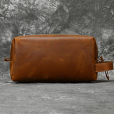 Multifunctional Men's Leather Clutch Bag