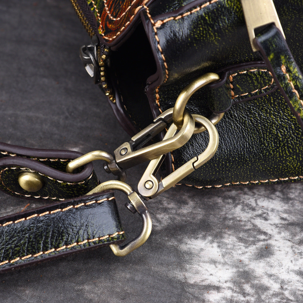 Genuine Leather Shoulder Bag For Women