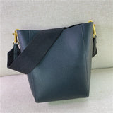 Single Shoulder Bucket Leather Bug