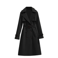 Mid-length Temperament Casual Trench Coat