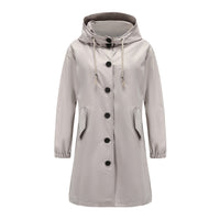Waterproof Anorak Women's Casual Long Coat
