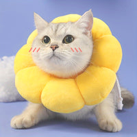 Cute Sunflower Neck Cone Recovery Collar