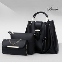 Handbags PU Leather Metal Tassel Bags