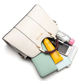 Women Zipper PU Shoulder Bag