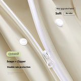 Raincoat Female Electric Battery Motorcycle Outerwear Single