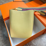 Single Shoulder Bucket Leather Bug