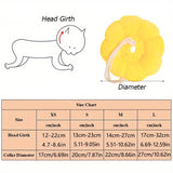 Cute Sunflower Neck Cone Recovery Collar