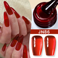 Nail Polish Transparent Color UV Polish Jelly Phototherapy Plastic