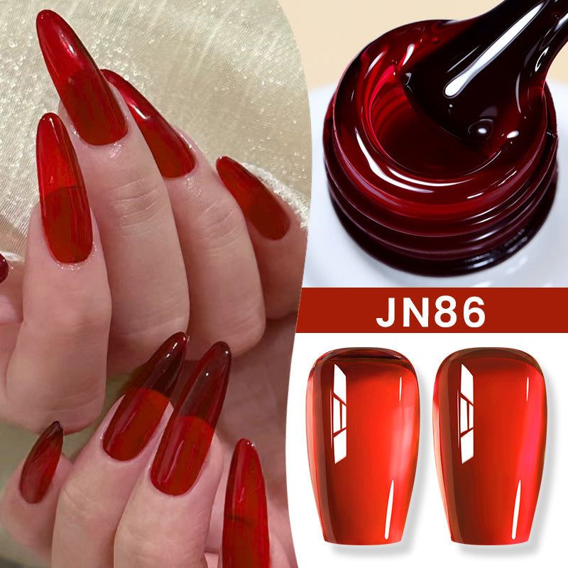 Nail Polish Transparent Color UV Polish Jelly Phototherapy Plastic