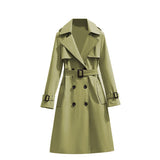Mid-length Temperament Casual Trench Coat