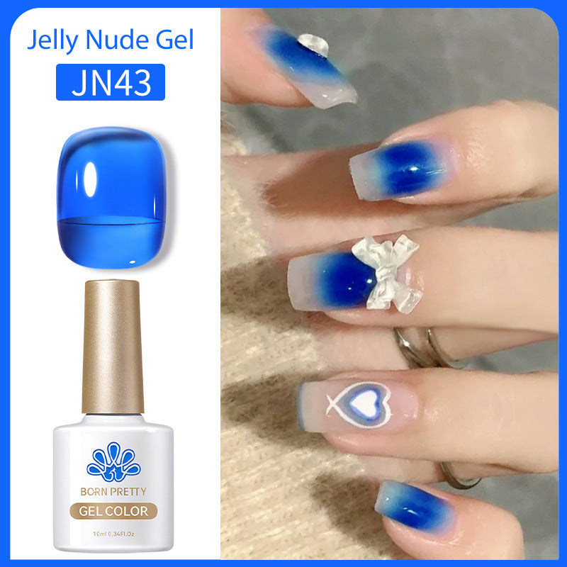 Nail Polish Transparent Color UV Polish Jelly Phototherapy Plastic