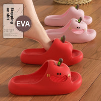 Apple Non Slip Women's Slipper