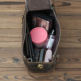 Large Capacity Horse Leather Storage Bag