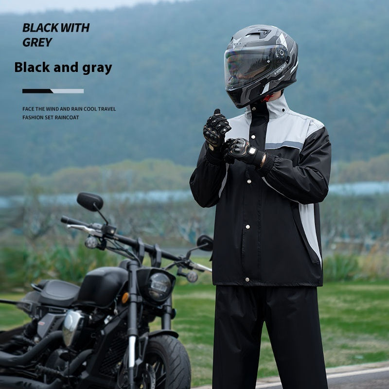 Rain Pants Cycling Suit Motorcycle Split Raincoat
