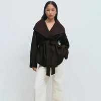 Autumn And Winter High-grade Mid-length Thick Woolen Coat