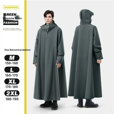 Raincoat Electric Car Thickened Long Section Whole Body