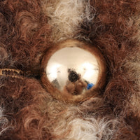 Autumn And Winter Women's British Style Woolen Striped Wide Coat