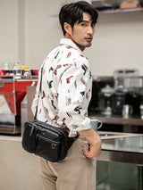 Leather Men's Shoulder Bag