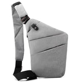 One Shoulder Canvas Chest Bags