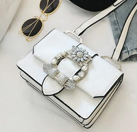 Fashion Diamond Lock Elegant Shoulder Bags