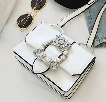 Fashion Diamond Lock Elegant Shoulder Bags