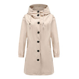 Waterproof Anorak Women's Casual Long Coat