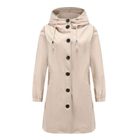 Waterproof Anorak Women's Casual Long Coat
