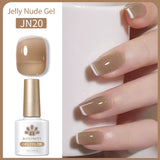 Nail Polish Transparent Color UV Polish Jelly Phototherapy Plastic