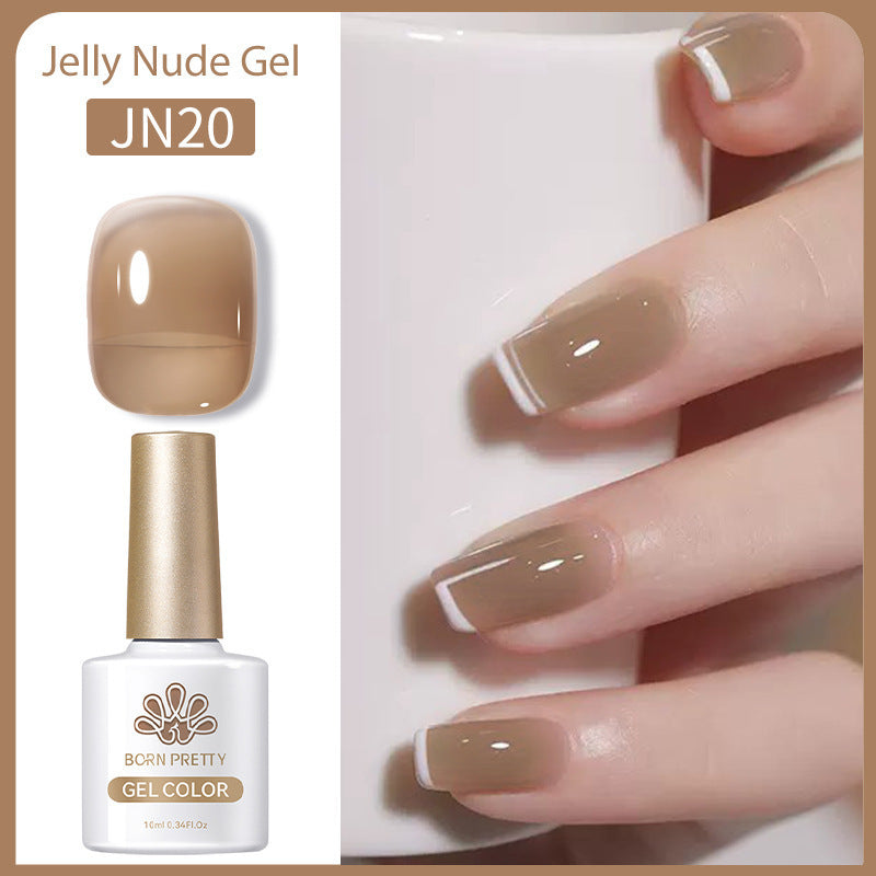 Nail Polish Transparent Color UV Polish Jelly Phototherapy Plastic