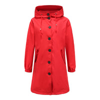 Waterproof Anorak Women's Casual Long Coat