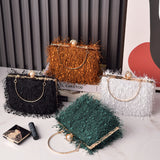 Women Tassel Square Handbags