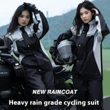 Rain Pants Cycling Suit Motorcycle Split Raincoat