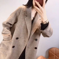 Women's High-end Suit Jacket Loose Thick Slimming