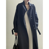 Temperament Commute Trench Coat For Women Autumn