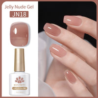 Nail Polish Transparent Color UV Polish Jelly Phototherapy Plastic