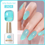 Nail Polish Transparent Color UV Polish Jelly Phototherapy Plastic