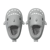 Waterproof Gradient Shark Cotton Slipper