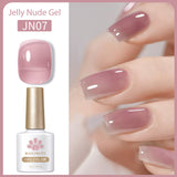 Nail Polish Transparent Color UV Polish Jelly Phototherapy Plastic